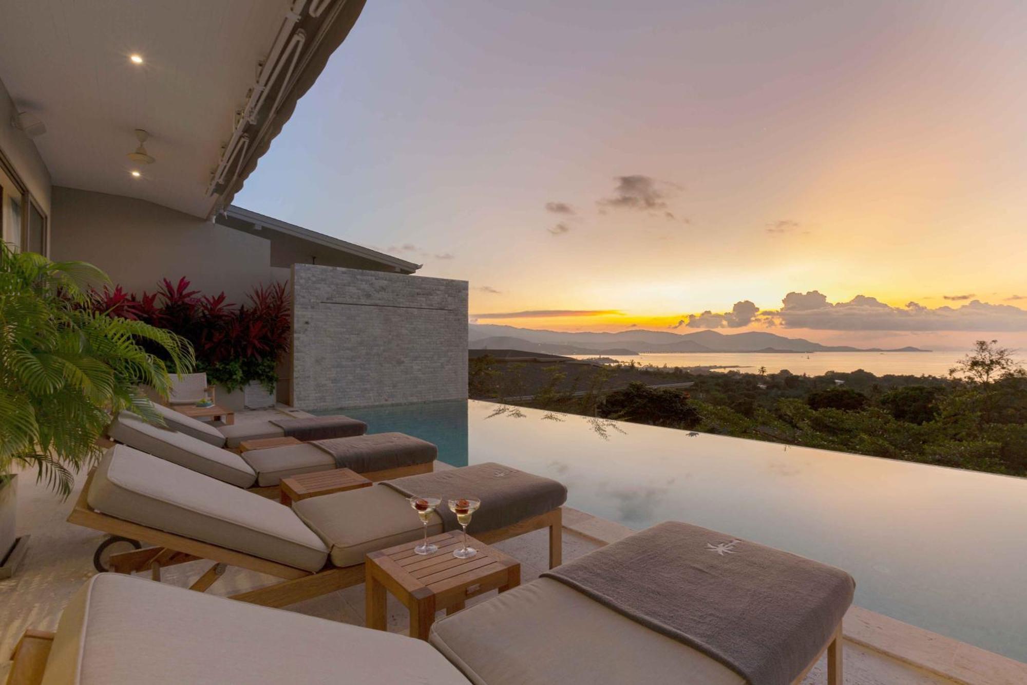 Sunset Estates - Samui Luxury Villas Choeng Mon Exterior photo